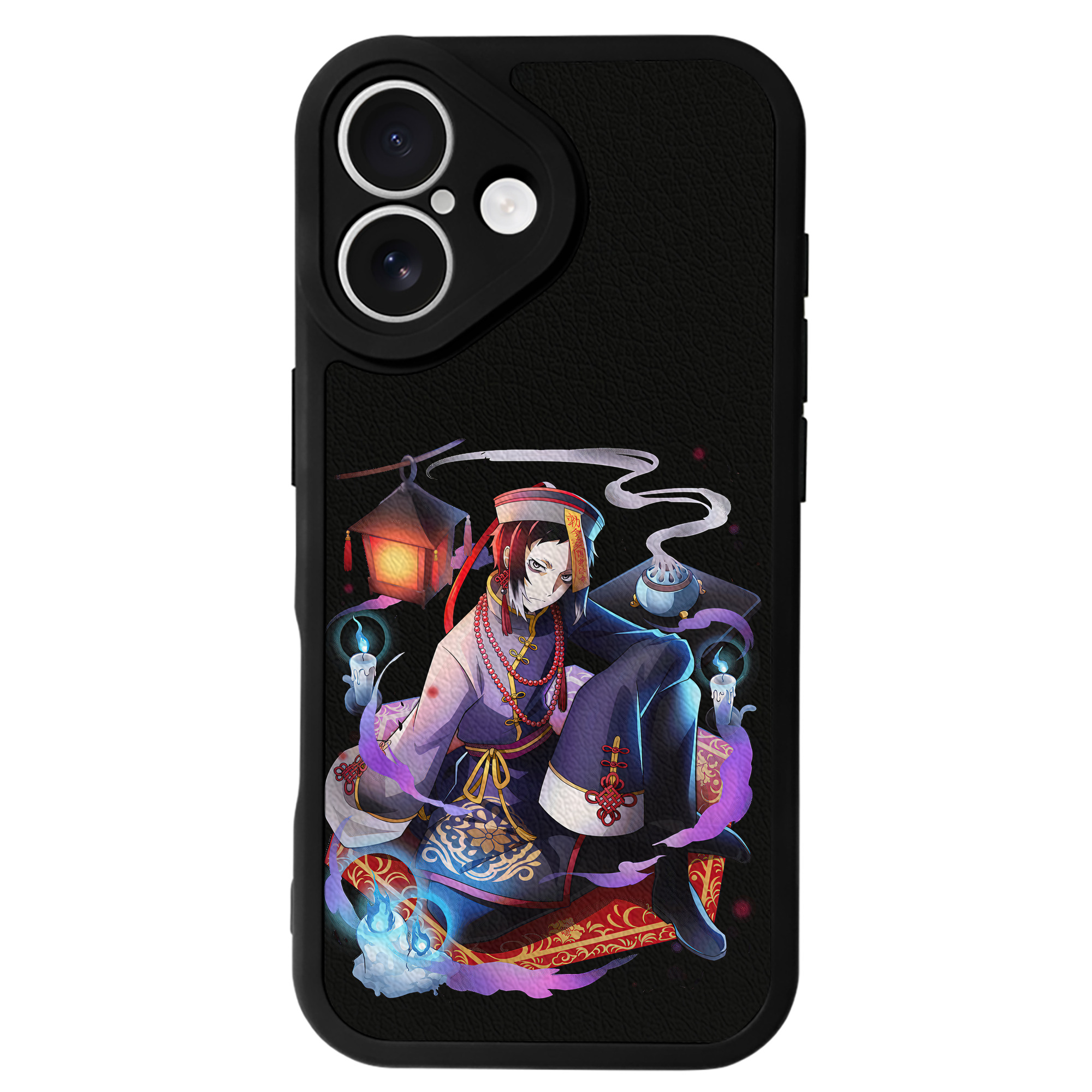 （画像用） 文豪ストレイドッグス Bungo Stray Dogs 【iPhone 16シリーズ対応】シリコンスマホケース（レザー調） 材質：シリコン